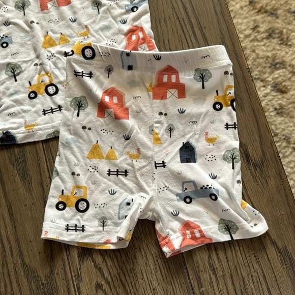 Stitchy Fish Farmer In The Dell Babmboo Short Set - Picture 4 of 4